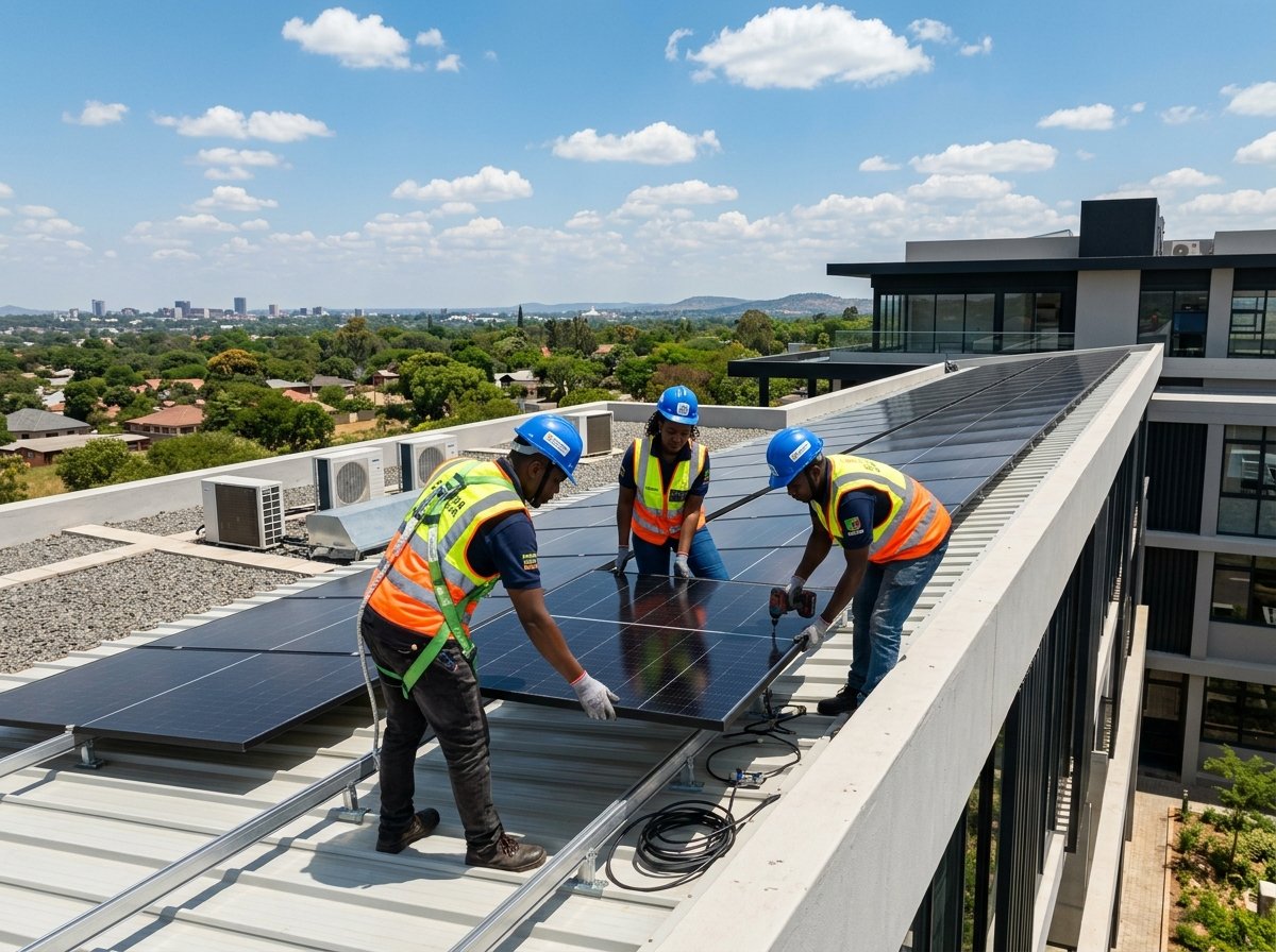 Turnkey Solar Panel Installation in Zambia