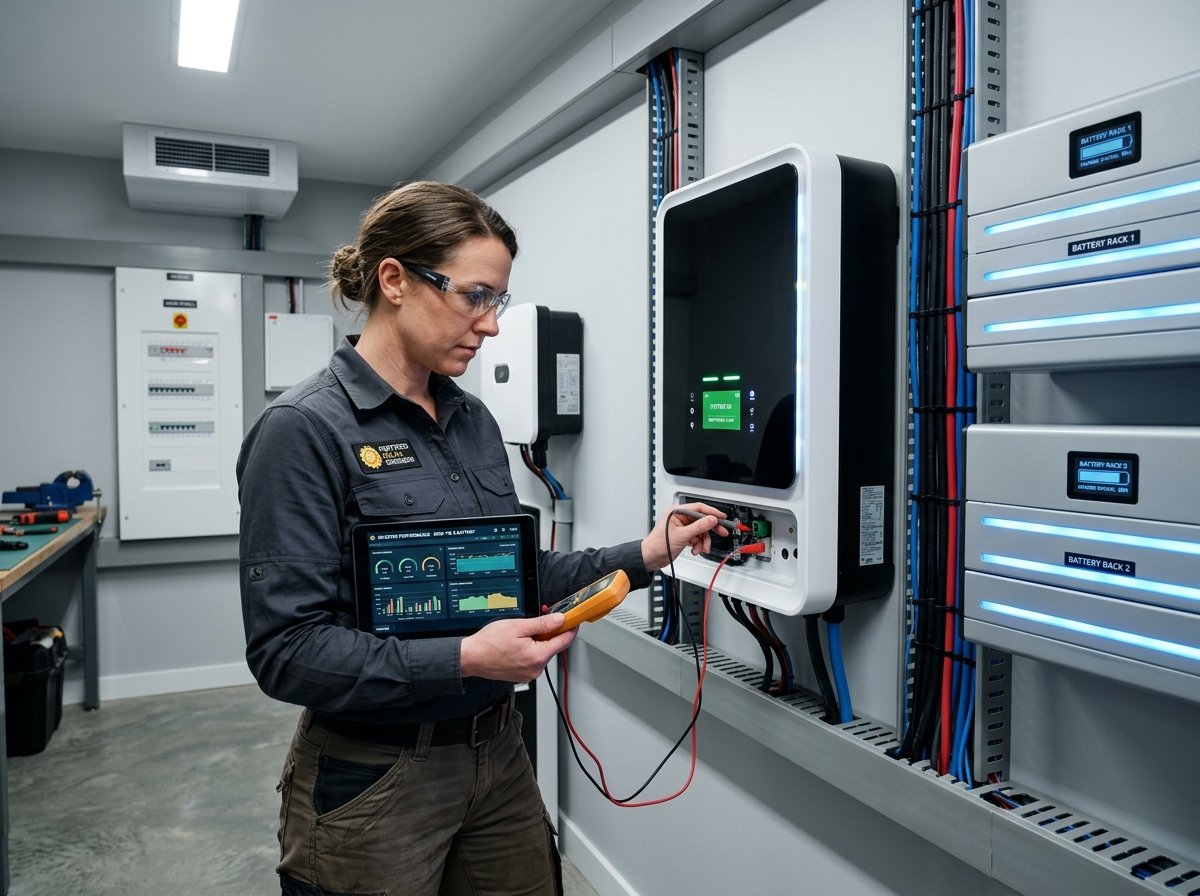 Solar Maintenance and Inverter Diagnostics in Zambia